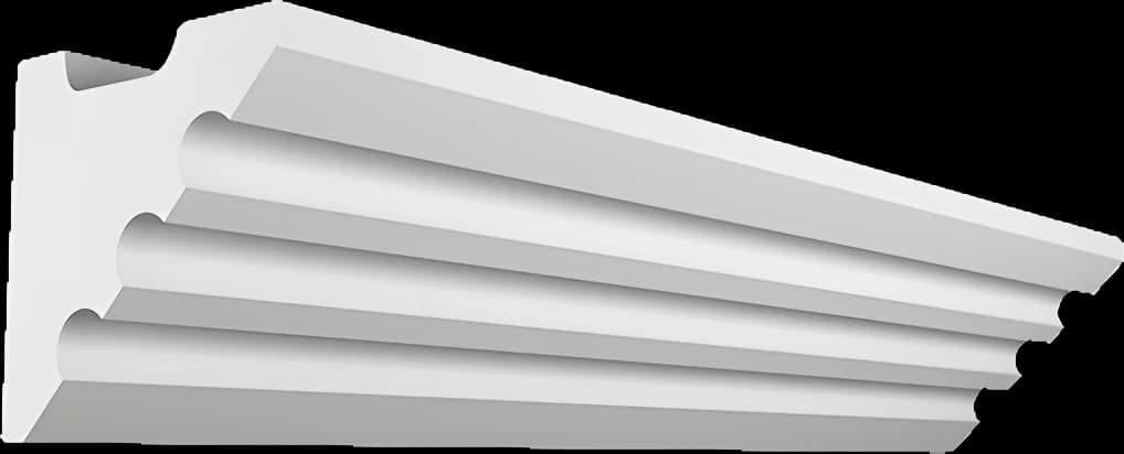 KT302-S — Гипсовый карниз для скрытой подсветки (h50x50мм)