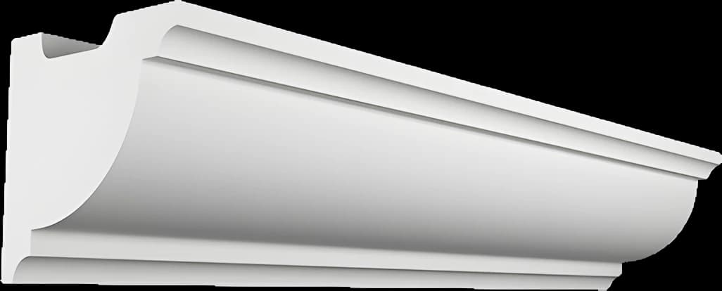 KT308-S — Гипсовый карниз для скрытой подсветки (h50x50мм)