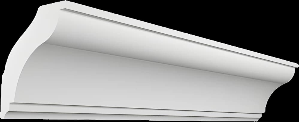КT327 — Карниз из гипса (потолочный плинтус) (h70x60мм)
