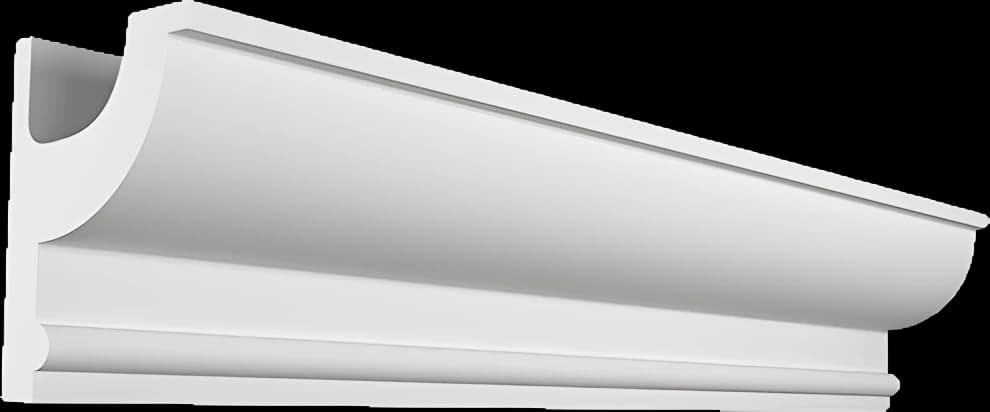 KT341-S — Гипсовый карниз для скрытой подсветки (h70x50мм)