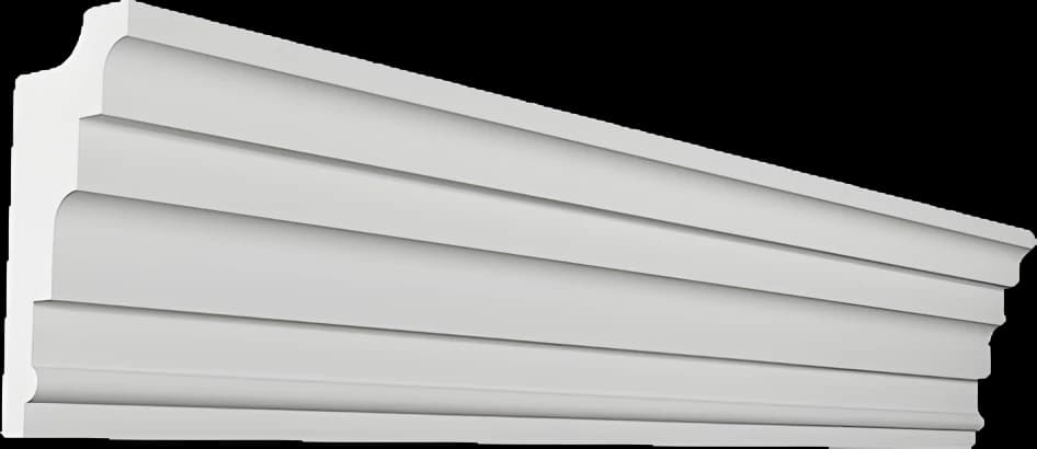 KT380-S. Карниз из гипса для скрытого освещения (h120x50мм) — фото 1