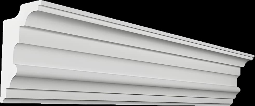 KT385-S — Карниз из гипса для скрытого освещения (h120x70мм)