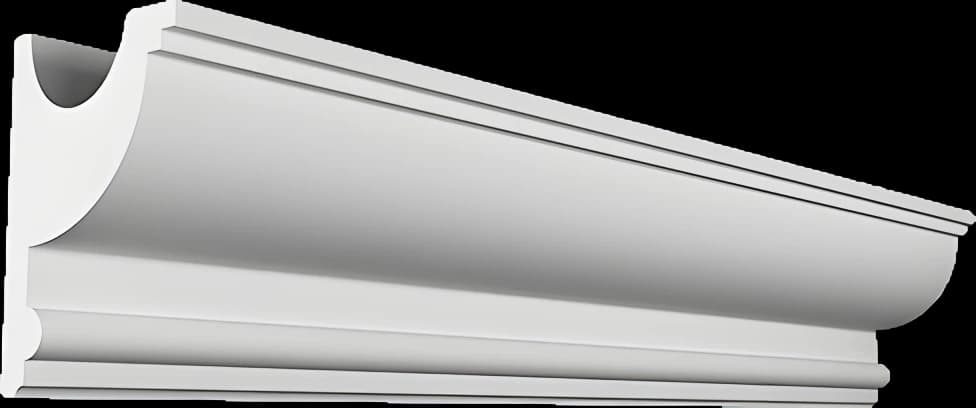 KT415-S — Карниз из гипса для скрытого освещения (h150x100мм)