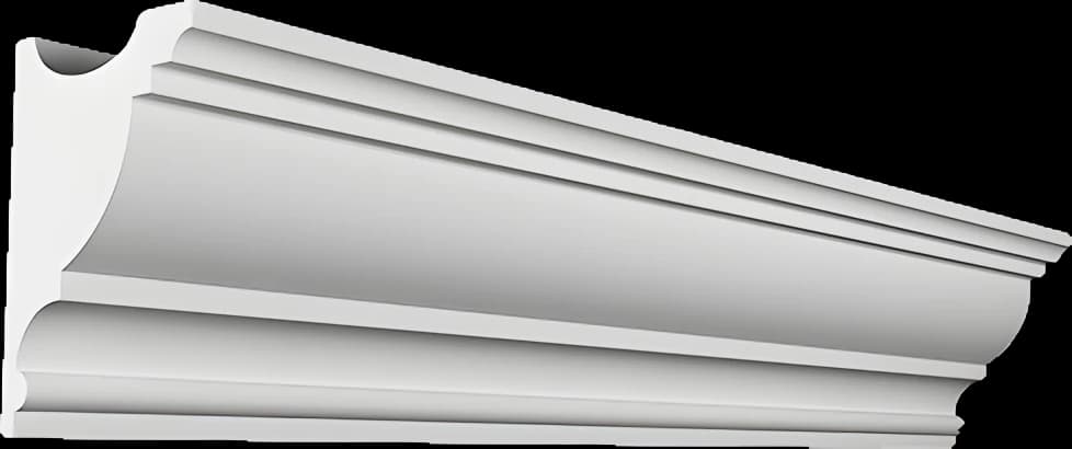 KT418-S. Карниз из гипса для скрытого освещения (h150x120мм) — фото 1