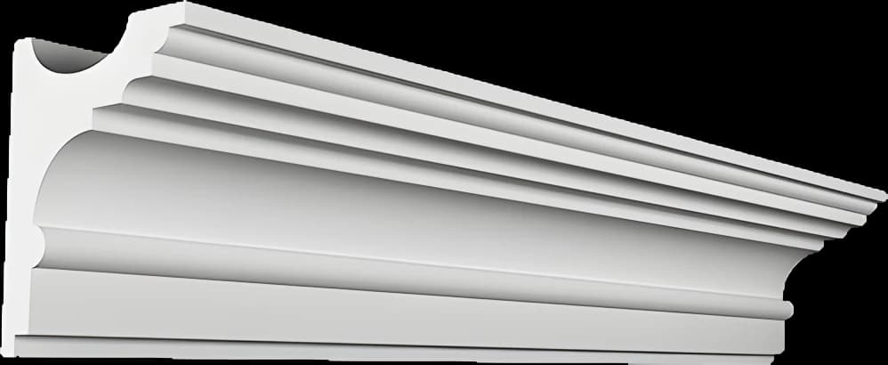 KT420-S. Карниз из гипса для скрытого освещения (h150x120мм) — фото 1