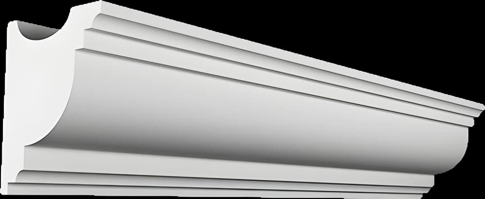 KT425-S. Карниз из гипса для скрытого освещения (h150x120мм) — фото 1