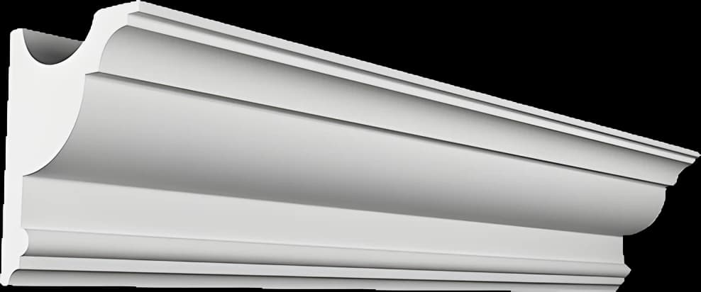 KT440-S. Карниз из гипса для скрытого освещения (h200x150мм) — фото 1