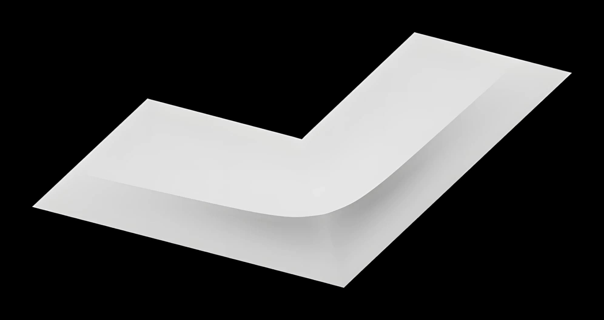 PN3109 — Стеновая 3D панель гипсовая Бумеранг