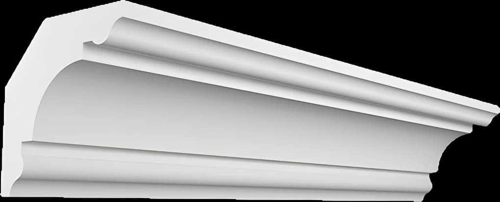 КT313 — КT313. Карниз из гипса (потолочный плинтус) (h50x50мм)