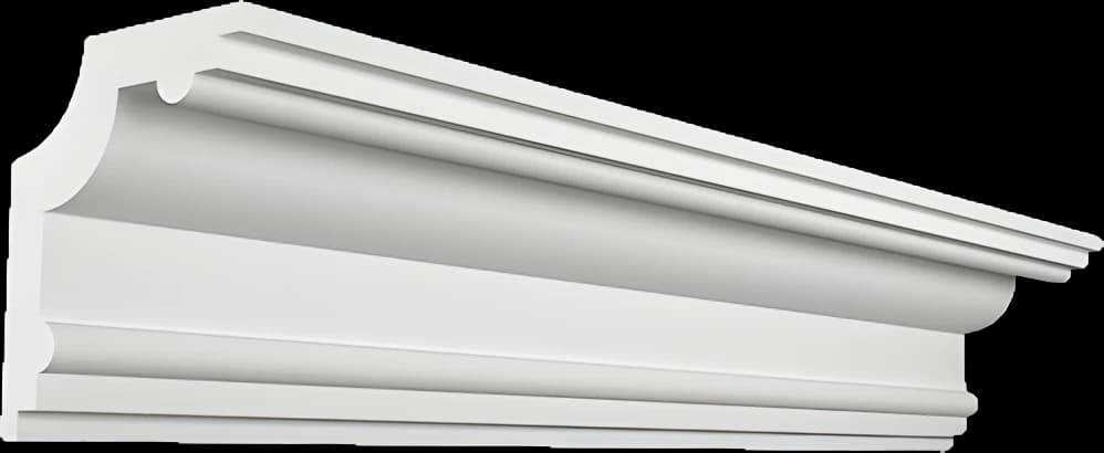 КT325 — КT325. Карниз из гипса (потолочный плинтус) (h70x60мм)