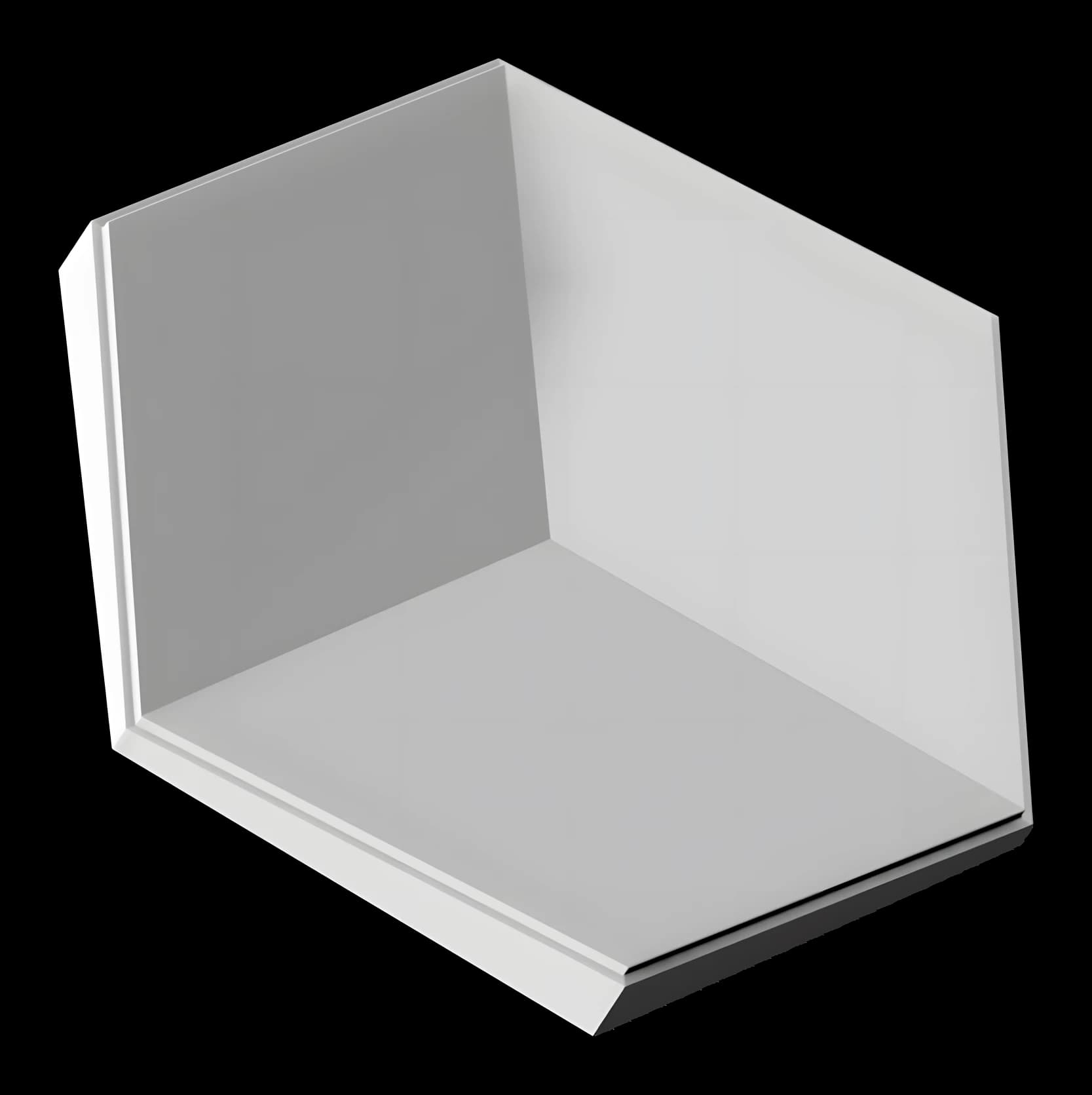 PN3106 — PN3106 - стеновая 3D панель гипсовая Выпуклый шестигранник