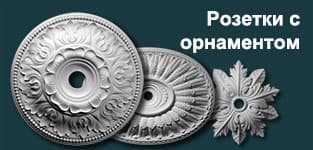 Розетки с орнаментом
