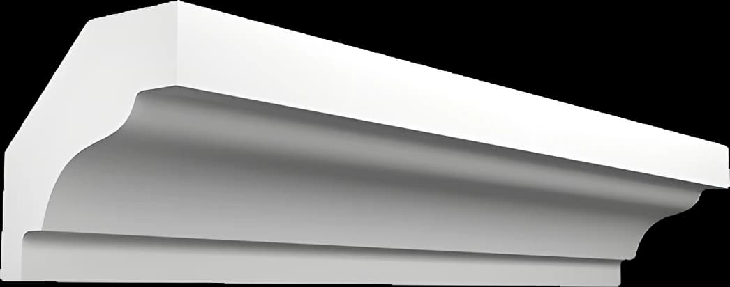 КT110 — Карниз из гипса (потолочный плинтус) (h49x49мм)