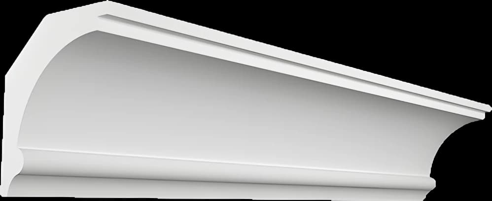 КT324 — Карниз из гипса (потолочный плинтус) (h70x60мм)