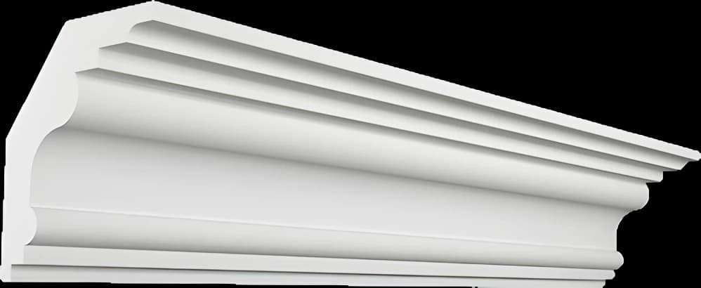 КT328 — Карниз из гипса (потолочный плинтус) (h70x60мм)