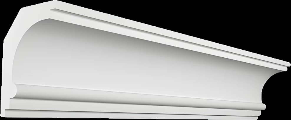 КT336 — Карниз из гипса (потолочный плинтус) (h70x50мм)