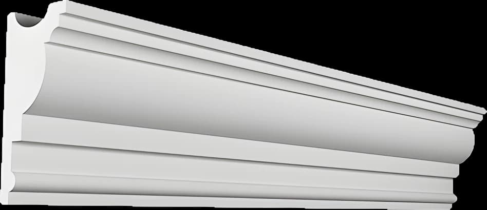 KT408-S. Карниз из гипса для скрытого освещения (h150x70мм) — фото 1
