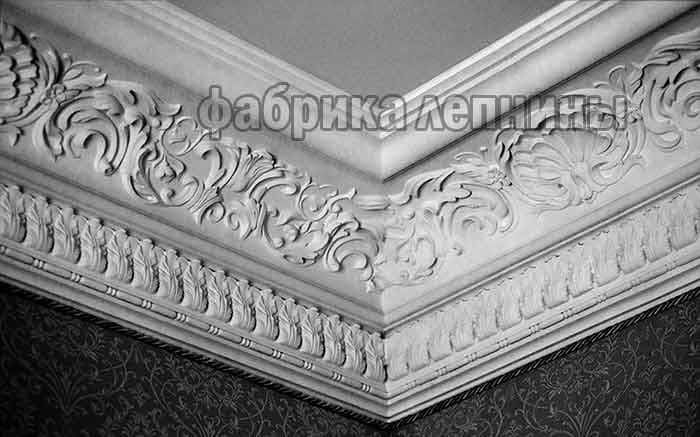 Карнизы из гипса — фото 4