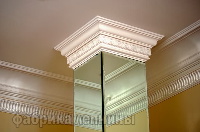 Карнизы из гипса — фото 19